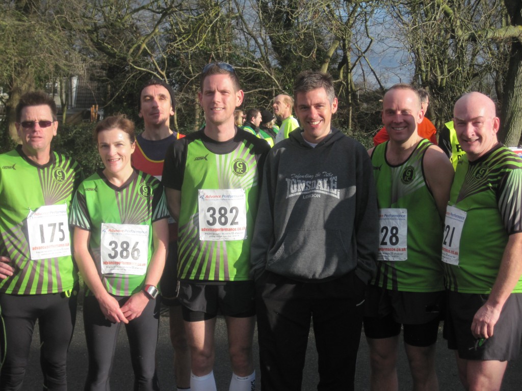 Me with fellow Grantham finishers