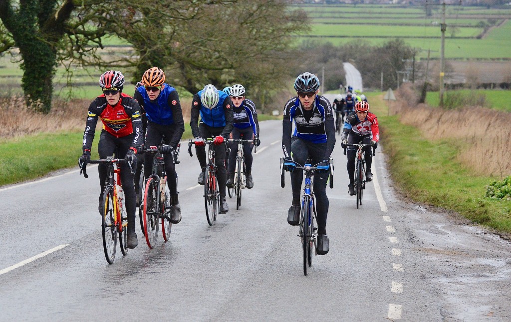 Riding alongside Karl Baille during the Witham Wheelers Reliability Ride #3. Picture c/o and © Alan East 