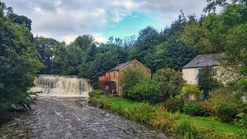 Morning run - Rutter Falls. Wild Rose Caravan Park, Ormside, Appleby-in-Westmorland, Sunday 21st August 2016.