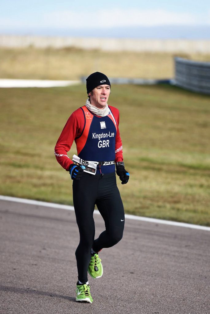 Halfway around the 5k run to conclude. A lonely run. Picture c/o SBR Events / Wild Coy Photography.