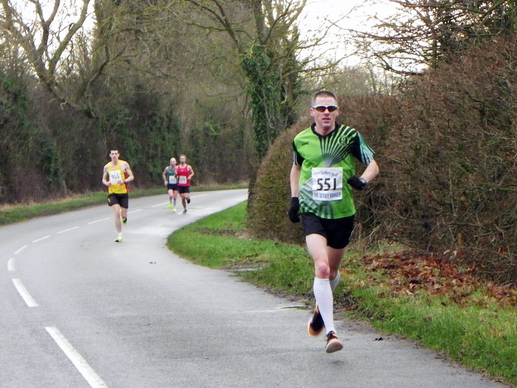 Pulling clear of my hill nemesis. Picture c/o Neil Rabbitts.